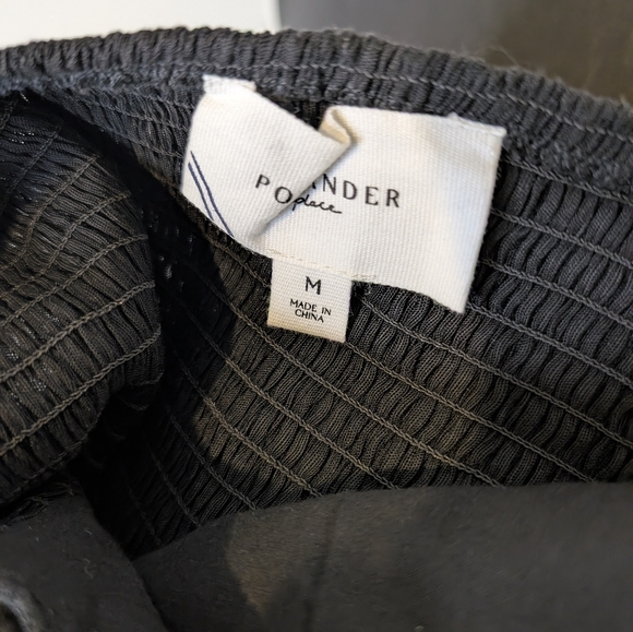 💘 NWOT Black Alexis Midi Dress POMANDER PLACE - Picture 5 of 7